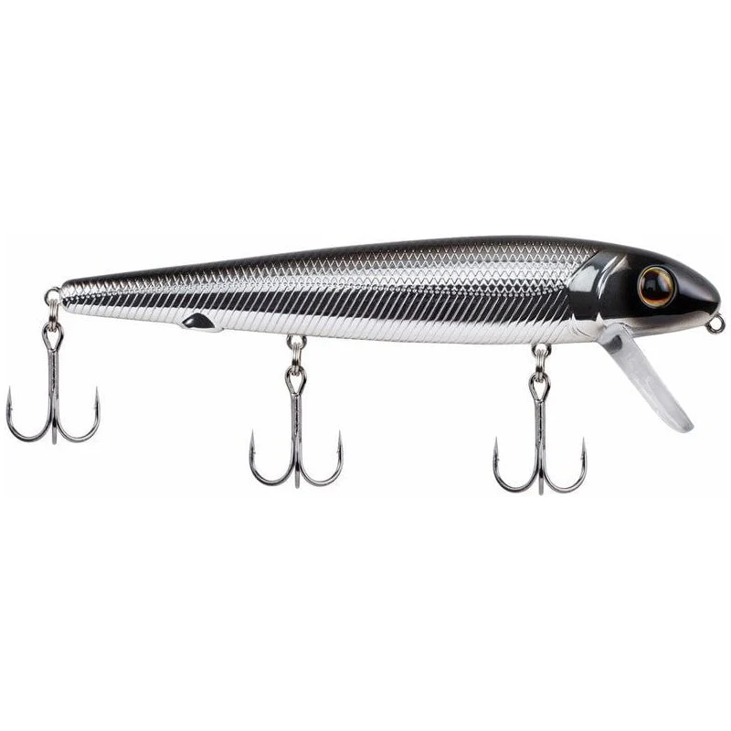 Berkley Surge Shad 130mm jerkbait in chrome finish with three treble hooks