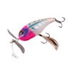 Jackall Chopcut Propbait topwater lure with front prop and feathered rear treble hook for bass