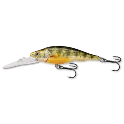 LIVETARGET Yellow Perch crankbait 2-7/8in and 3-5/8in in natural yellow perch pattern