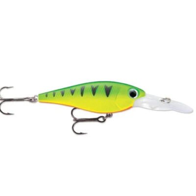 Storm Smash Shad 5 crankbait in Green Fire color on white background