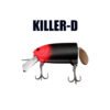 RAID JAPAN KILLER-D topwater crawler lure in black and red