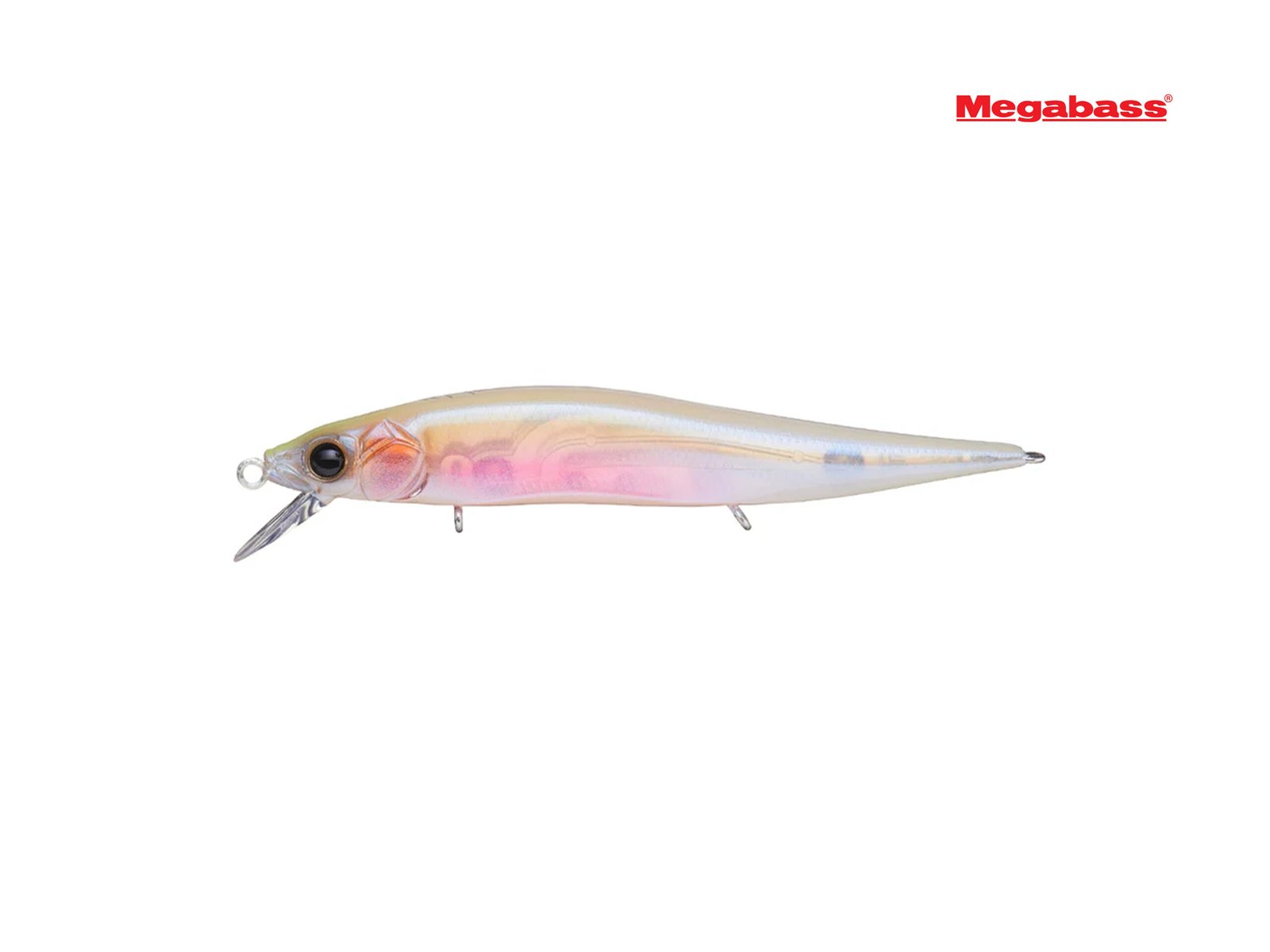 Megabass ONETEN Jr Baby Kingyo suspending jerkbait