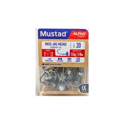 Mustad Ned Jig Head 20 Pack