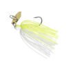 Z-Man ChatterBait Mini Max 1/4 oz Chartreuse White bladed jig for bass fishing